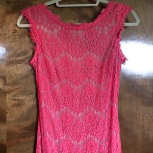 Sassy seniorita coral formal dress